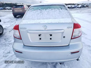 2010 Suzuki SX4 LE with VIN JS2YC5A25A6300970, listed as a Copart auction lot 81596084 with 142,083 mi miles and Salvage Title. Bid and sale history available at carsss.com. Image 6.