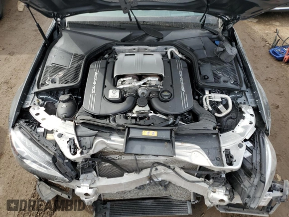 2018 Mercedes-Benz C 63 AMG with VIN 55SWF8GB6JU255249, listed as a Copart auction lot 50094455 with 61,693 mi miles and Salvage title. Bid and sale history available at DreamBid. Image 11.