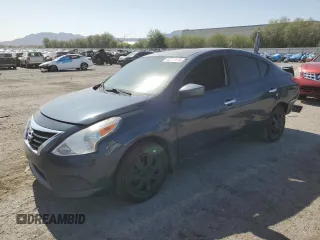 2016 Nissan Versa SV with VIN 3N1CN7AP7GL839078, listed as a Copart auction lot 62033475 with 102,654 mi miles and Salvage title. Bid and sale history available at DreamBid. Image 1.