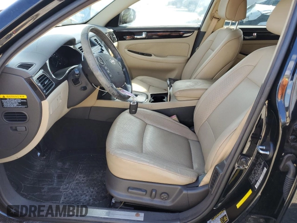 2009 Hyundai Genesis with VIN KMHGC46E09U061317, listed as a Copart auction lot 51683015 with 89,749 mi miles and Non Repairable. Bid and sale history available at DreamBid. Image 7.