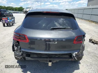 2017 Porsche Macan S with VIN WP1AB2A50HLB20667, listed as a Copart auction lot 56960755 with 73,873 mi miles and Salvage title. Bid and sale history available at DreamBid. Image 6.