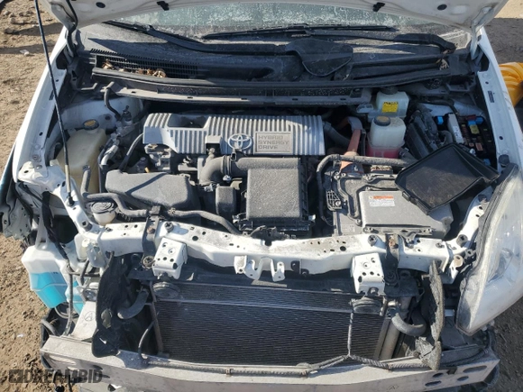 2012 Toyota Prius One with VIN JTDKN3DU9C5519564, listed as a Copart auction lot 42374055 with 106,513 mi miles and Salvage Title. Bid and sale history available at carsss.com. Image 13.