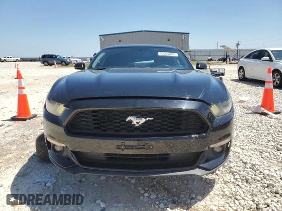 2015 Ford Mustang V6 with VIN 1FA6P8AM6F5311617, listed as a Copart auction lot 52226665 with 60,432 mi miles and Salvage title. Bid and sale history available at DreamBid. Image 5.