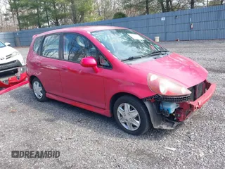 2007 Honda Fit Sport with VIN JHMGD38697S055136, listed as a IAAI auction lot 41893816 with 125,097 mi miles. Bid and sale history available at carsss.com. Image 1.