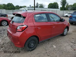 2023 Mitsubishi Mirage ES with VIN ML32AUHJ8PH004015, listed as a Copart auction lot 59263505 with 20,081 mi miles and Salvage title. Bid and sale history available at DreamBid. Image 3.