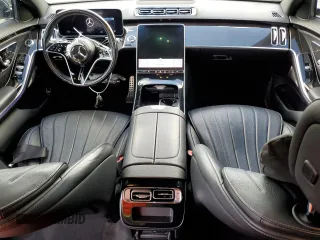 2022 Mercedes-Benz S-Class S 500 with VIN W1K6G6DB0NA148063, listed as a Copart auction lot 46621945 with 54,224 mi miles and Salvage Title. Bid and sale history available at carsss.com. Image 8.