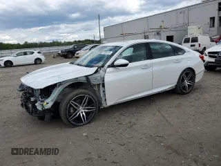 2021 Honda Accord Touring z VIN 1HGCV3F98MA016311, wystawiony jako Copart lot #57909155 z przebiegiem 98 123 mil mil oraz Szkoda całkowita • Salvage title. Historia ofert i sprzedaży dostępna na DreamBid. Obrazek 1.