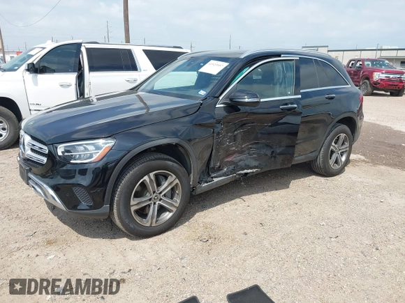 2021 Mercedes-Benz GLC 300 with VIN W1N0G8DB7MF978724, listed as a IAAI auction lot 41923957 with 33,434 mi miles and . Bid and sale history available at DreamBid. Image 2.