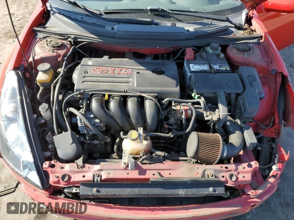 2002 Toyota Celica GT with VIN JTDDR32T620140573, listed as a Copart auction lot 72209994 with 292,707 mi miles and Clean Title. Bid and sale history available at carsss.com. Image 11.