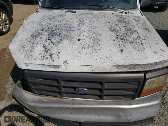 1993 Ford F-150 with VIN 1FTEF15Y5PNA80997, listed as a Copart auction lot 74607124 with 195,452 mi miles and Salvage Title. Bid and sale history available at carsss.com. Image 13.