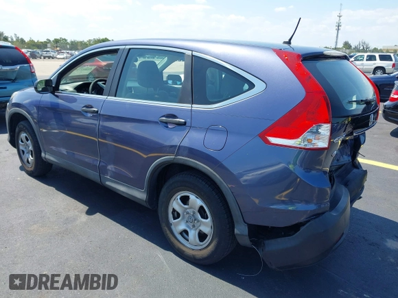 2013 Honda CR-V LX with VIN 3CZRM3H33DG710503, listed as a IAAI auction lot 42281775 with 55,944 mi miles and . Bid and sale history available at DreamBid. Image 3.