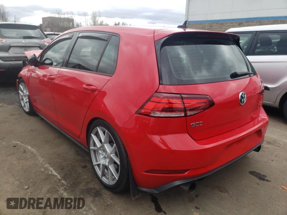 2018 Volkswagen Golf GTI S with VIN 3VW447AU3JM256838, listed as a Copart auction lot 49314044 with 56,830 mi miles. Bid and sale history available at carsss.com. Image 2.