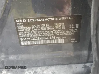 2017 MINI Countryman Cooper S z VIN WMZYT3C38H3D98136, wystawiony jako Copart lot #73299934 z przebiegiem Nie podano mil oraz Szkoda całkowita • Salvage title. Historia ofert i sprzedaży dostępna na DreamBid. Obrazek 14.