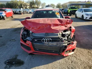 2018 Audi S4 Premium Plus with VIN WAUB4AF45JA164320, listed as a Copart auction lot 74092004 with 40,680 mi miles and Salvage Title. Bid and sale history available at carsss.com. Image 5.