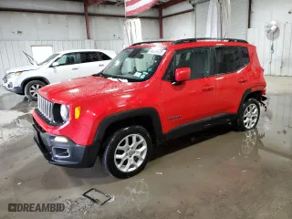 2017 Jeep Renegade Altitude with VIN ZACCJBBBXHPF84837, listed as a Copart auction lot 43204725 with 115,368 mi miles and Salvage Title. Bid and sale history available at carsss.com. Image 1.