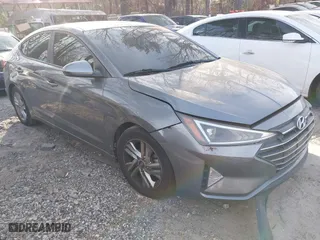 2019 Hyundai Elantra SEL with VIN KMHD84LF2KU823697, listed as a IAAI auction lot 41703684 with 94,852 mi miles. Bid and sale history available at carsss.com. Image 1.
