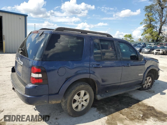 2008 Ford Explorer XLT with VIN 1FMEU73E28UA59495, listed as a Copart auction lot 72906664 with 250,312 mi miles and Salvage Title. Bid and sale history available at carsss.com. Image 3.