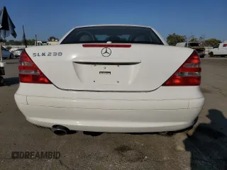 2002 Mercedes-Benz SLK-Class 2.3L Kompressor with VIN WDBKK49F62F257017, listed as a Copart auction lot 73859374 with 125,733 mi miles and Salvage Title. Bid and sale history available at carsss.com. Image 6.