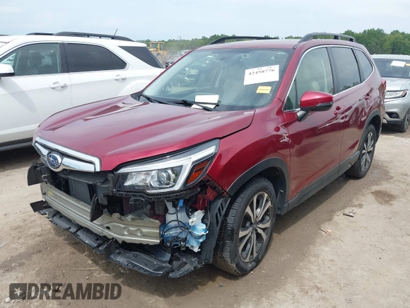 2020 Subaru Forester Limited with VIN JF2SKAUC3LH473668, listed as a IAAI auction lot 42458776 with 73,800 mi miles and . Bid and sale history available at DreamBid. Image 2.