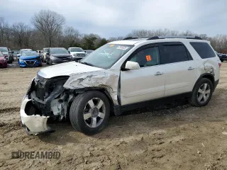2012 GMC Acadia SLT2 with VIN 1GKKRSED7CJ257553, listed as a Copart auction lot 87649405 with 141,012 mi miles and Salvage Title. Bid and sale history available at carsss.com. Image 1.
