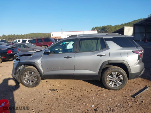 2025 Chevrolet Equinox FWD LT with VIN 3GNAXHEG8SL142422, listed as a IAAI auction lot 41160661 with 1,050 mi miles. Bid and sale history available at carsss.com. Image 14.