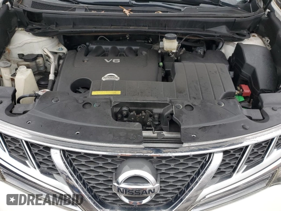 2013 Nissan Murano SL with VIN JN8AZ1MU5DW201560, listed as a Copart auction lot 45197645 with 141,242 mi miles and Clean Title. Bid and sale history available at carsss.com. Image 12.