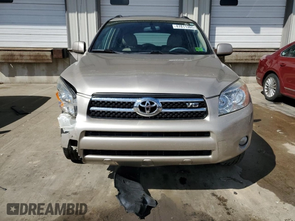 2008 Toyota RAV4 Ltd with VIN JTMBK31VX86045020, listed as a Copart auction lot 47811305 with 63,722 mi miles and Salvage Title. Bid and sale history available at carsss.com. Image 5.