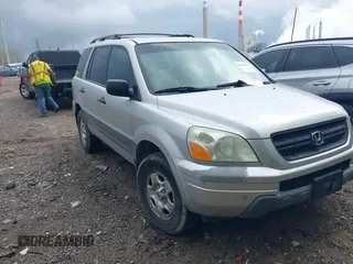 2005 Honda Pilot LX z VIN 2HKYF18185H572190, wystawiony jako IAAI lot #42135127 z przebiegiem 201 768 mil mil oraz . Historia ofert i sprzedaży dostępna na DreamBid. Obrazek 1.