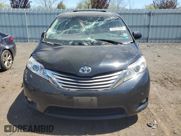 2015 Toyota Sienna Limited with VIN 5TDDK3DC6FS108792, listed as a Copart auction lot 55201005 with 98,616 mi miles and Salvage Title. Bid and sale history available at DreamBid. Image 5.