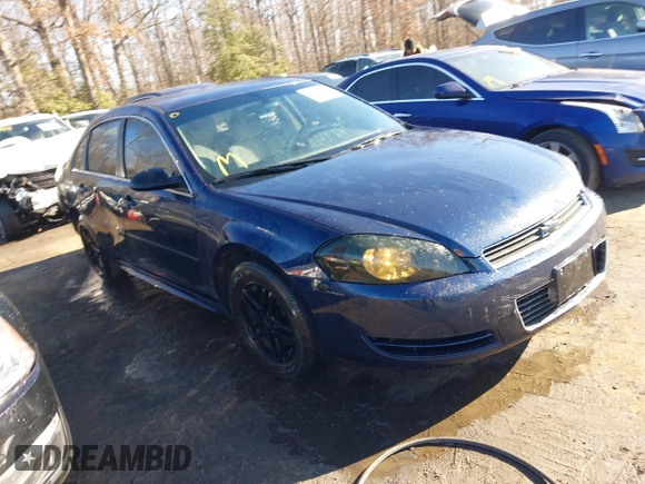 2011 Chevrolet Impala LS Fleet with VIN 2G1WF5EK1B1173882, listed as a IAAI auction lot 41566080 with 178,712 mi miles and . Bid and sale history available at DreamBid. Image 1.