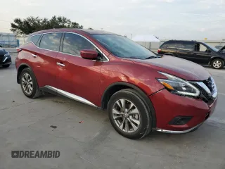 2018 Nissan Murano S with VIN 5N1AZ2MG9JN165381, listed as a Copart auction lot 67824824 with 58,112 mi miles and Clean Title. Bid and sale history available at DreamBid. Image 4.
