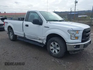 2016 Ford F-150 XL with VIN 1FTMF1EF4GKE09829, listed as a IAAI auction lot 41947402 with 124,150 mi miles and . Bid and sale history available at DreamBid. Image 1.