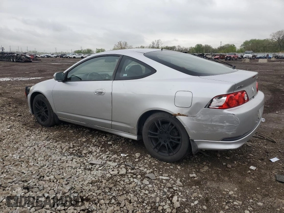 2006 Acura RSX with VIN JH4DC54866S005625, listed as a Copart auction lot 55829375 with 146,265 mi miles and Salvage title. Bid and sale history available at DreamBid. Image 2.