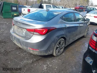 2014 Hyundai Elantra SE with VIN KMHDH4AE8EU112407, listed as a IAAI auction lot 41713194 with 126,050 mi miles. Bid and sale history available at carsss.com. Image 4.