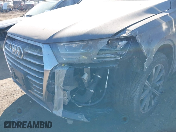 2019 Audi Q7 Premium Plus with VIN WA1LHAF71KD019114, listed as a IAAI auction lot 41708178 with Not provided miles and . Bid and sale history available at DreamBid. Image 6.
