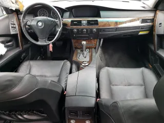2006 BMW 5 Series 530xi with VIN WBANN73506CN00980, listed as a Copart auction lot 76089104 with 62,515 mi miles and Salvage Title. Bid and sale history available at DreamBid. Image 8.