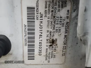 1990 Nissan Maxima z VIN JN1HJ01P4LT450350, wystawiony jako Copart lot #45054615 z przebiegiem 225 239 mil mil oraz Tytuł czysty. Historia ofert i sprzedaży dostępna na DreamBid. Obrazek 12.