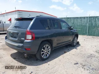 2016 Jeep Compass High Altitude Edition with VIN 1C4NJCEA3GD536062, listed as a IAAI auction lot 39685307 with 90,247 mi miles. Bid and sale history available at carsss.com. Image 4.