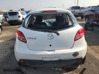 2011 Mazda Mazda2 Sport with VIN JM1DE1HY9B0120062, listed as a Copart auction lot 64170844 with 0 mi miles and Non Repairable. Bid and sale history available at carsss.com. Image 6.