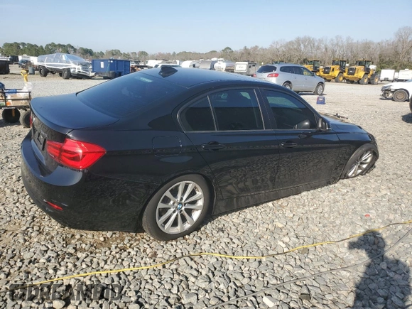 2018 BMW 3 Series 320i with VIN WBA8A9C54JAH13555, listed as a Copart auction lot 48113035 with 64,320 mi miles and Salvage Title. Bid and sale history available at carsss.com. Image 3.