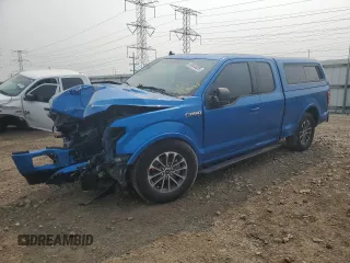 2020 Ford F-150 XL with VIN 1FTEX1EP6LKF34593, listed as a Copart auction lot 59045025 with Not provided miles and Salvage title. Bid and sale history available at DreamBid. Image 1.