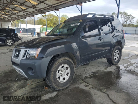 2014 Nissan Xterra X with VIN 5N1AN0NW3EN805368, listed as a Copart auction lot 51140885 with 120,104 mi miles and Salvage Title. Bid and sale history available at DreamBid. Image 1.