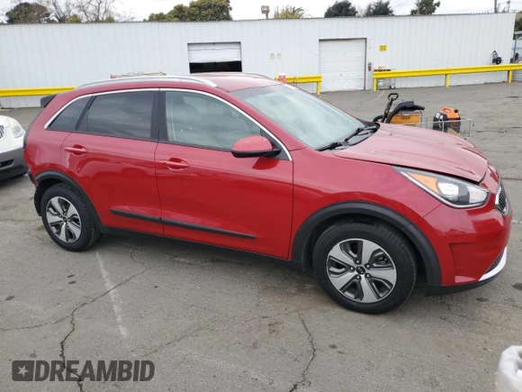2018 Kia Niro LX with VIN KNDCB3LC1J5153943, listed as a Copart auction lot 49508495 with 135,598 mi miles and Salvage Title. Bid and sale history available at carsss.com. Image 4.