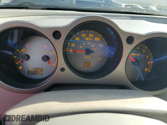 2005 Nissan Maxima 3.5 SL with VIN 1N4BA41E95C810939, listed as a Copart auction lot 50220225 with 244,489 mi miles and Salvage Title. Bid and sale history available at carsss.com. Image 9.