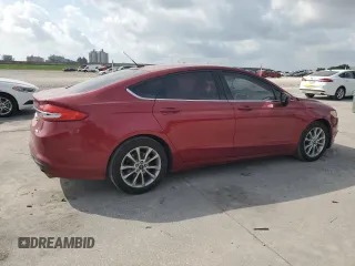 2017 Ford Fusion SE with VIN 3FA6P0HD2HR240357, listed as a Copart auction lot 57470115 with 106,987 mi miles and Salvage title. Bid and sale history available at DreamBid. Image 3.
