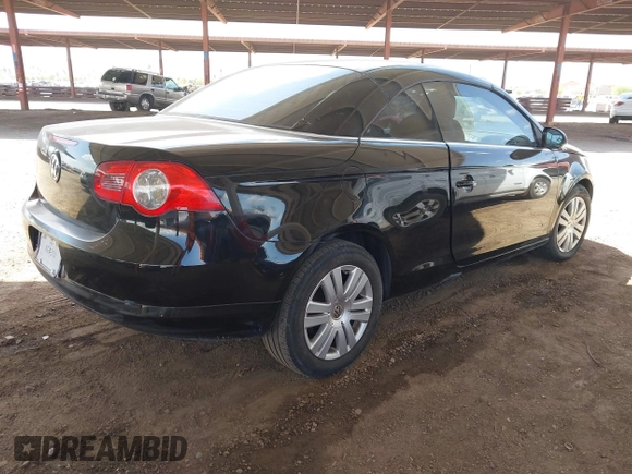 2007 Volkswagen Eos with VIN WVWAA71F07V026933, listed as a IAAI auction lot 41937721 with 151,053 mi miles and . Bid and sale history available at DreamBid. Image 4.