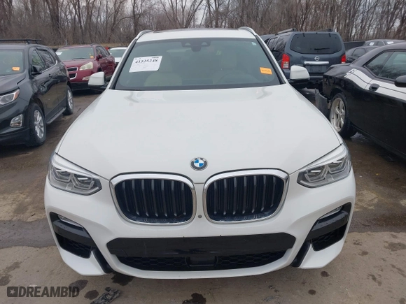 2019 BMW X3 xDrive30i with VIN 5UXTR9C53KLP88805, listed as a IAAI auction lot 41525248 with 73,248 mi miles. Bid and sale history available at carsss.com. Image 6.