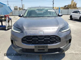 2023 Honda HR-V LX with VIN 3CZRZ1H34PM729931, listed as a Copart auction lot 59405465 with 24,375 mi miles and Salvage title. Bid and sale history available at DreamBid. Image 5.