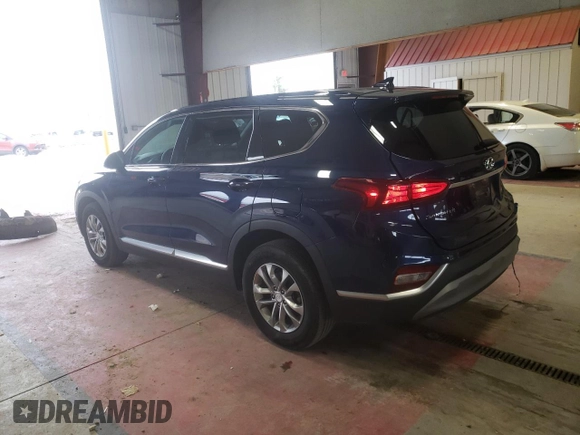 2020 Hyundai Santa Fe SEL with VIN 5NMS3CAD3LH188567, listed as a Copart auction lot 68756892 with 25,928 mi miles. Bid and sale history available at carsss.com. Image 2.