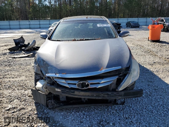2012 Hyundai Sonata Limited with VIN 5NPEC4AC9CH469480, listed as a Copart auction lot 42387105 with 124,526 mi miles and Salvage Title. Bid and sale history available at carsss.com. Image 5.